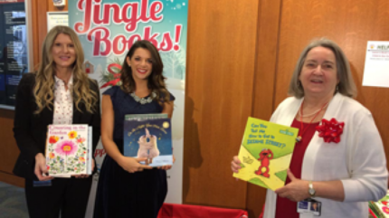 people at Jingle Books event